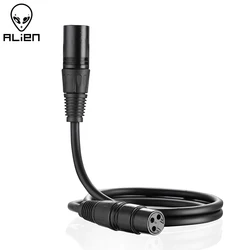 Alien Cable DMX XLR 3 Pines Macho-Hembra para Escenario DJ Pro