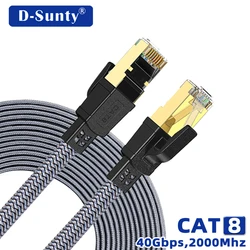 Cable Ethernet Cat8 Trenzado Nailon RJ45 – 40 Gbps