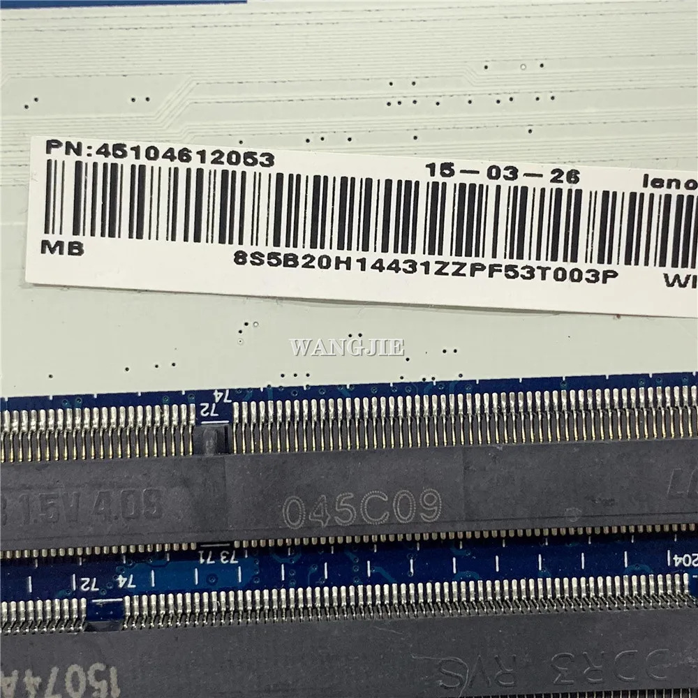 Placa base para ordenador portátil ACLU3/ACLU4 NM-A361 para LENOVO Ideapad G50-80 I5-5200U I7-5500U 5B20H14431 5B20H14391 - imagen 3