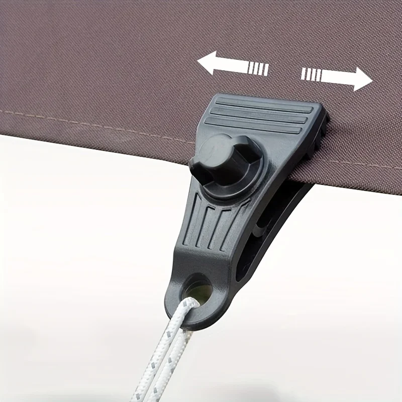 Clips de lona resistentes para cubierta de barco, dosel y refugio, abrazaderas duraderas de PP, sujetadores para exteriores, equipo de acampada seguro, 4/8 Uds. - imagen 4
