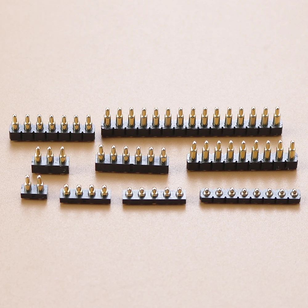 Conector SMT Pogo Pin con resorte de batería, sonda de prueba de contacto, cabezal de carga de energía, pines, rejilla 2,54, 1 unidad - imagen 2