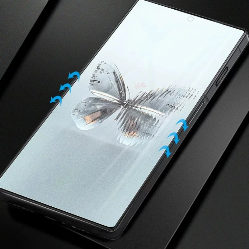 Vidrio templado mate para Nubia Red Magic 10 Protector de pantalla de aire para NUBIA Red Magic 10Air película protectora transparente de cobertura completa - imagen 2