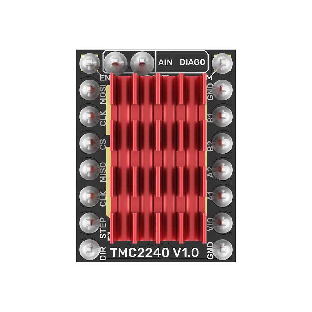 Módulo controlador de Motor paso a paso BIGTREETECH TMC2240, piezas de impresora 3D, modo SPI 36V, alta velocidad VS TMC2209 TMC5160 para Octopus SKR - imagen 3