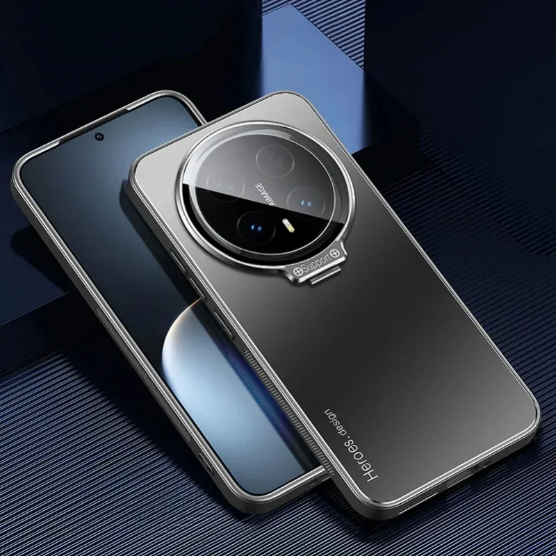 Para Honor Magic 8 Pro 8lite Funda lente de Metal soporte de cámara cubierta para Honor Magic8 a prueba de golpes Funda mate Kickstand Funda
