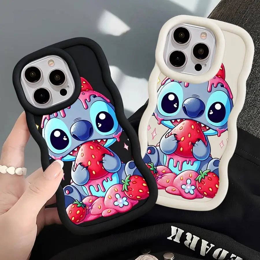Funda de punto bonita de Disney para Xiaomi Redmi A1 A2 Plus 10A 14C A5 8 9C A3 13C 12C 10C TPU suave