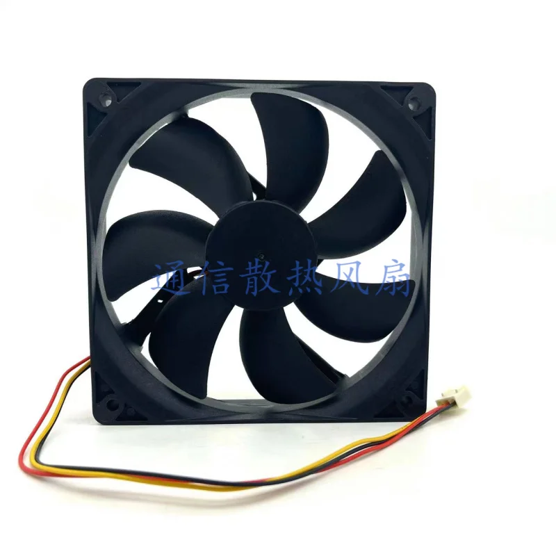 Para Thermaltake tt-1225 12cm ordenador de escritorio CPU ventilador mate refrigerado por agua Ultra silencioso 3 pines 3P silencioso ventiladores de refrigeración de caja - imagen 5