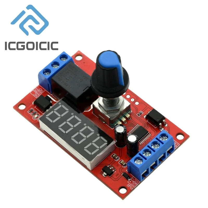 Módulo de relé de retardo de tiempo de 32 modos 10A 5V/12V/24V con memoria y protección inversa para control de luz del motor de bomba - imagen 2