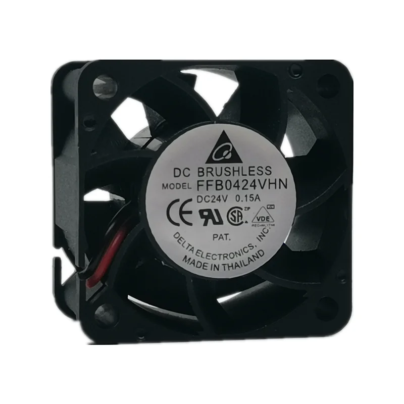 Nuevo delta FFB0424VHN 4028 24V 0.15A 4cm convertidor de frecuencia ventilador de refrigeración de gran volumen de aire - imagen 5
