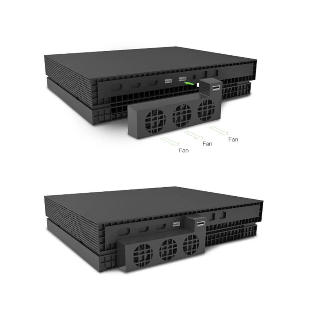 Ventilador de refrigeración para Xbox One X, controlador de consola USB DC 5V, Ventilador de refrigeración para Xbox One X - imagen 3