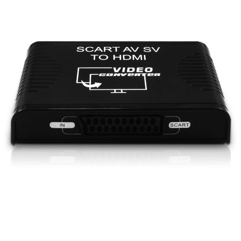 Convertidor SCART a HDMI con S-Video para Wii, DVD y Vídeo - imagen 4