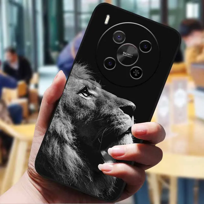 Para ZTE Blade V70 Max Funda NubiaV 70 Max Lobo León dibujos animados silicona TPU Funda de teléfono Para Nubia V70 Max Funda protectora suave Para - imagen 4