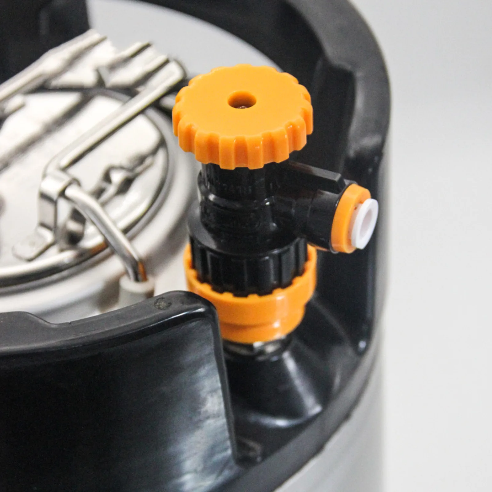 Desconexión de bloqueo de bola de 1 piezas, accesorio de fluido de conexión rápida, duolight ajustable, 8mm, KL21418