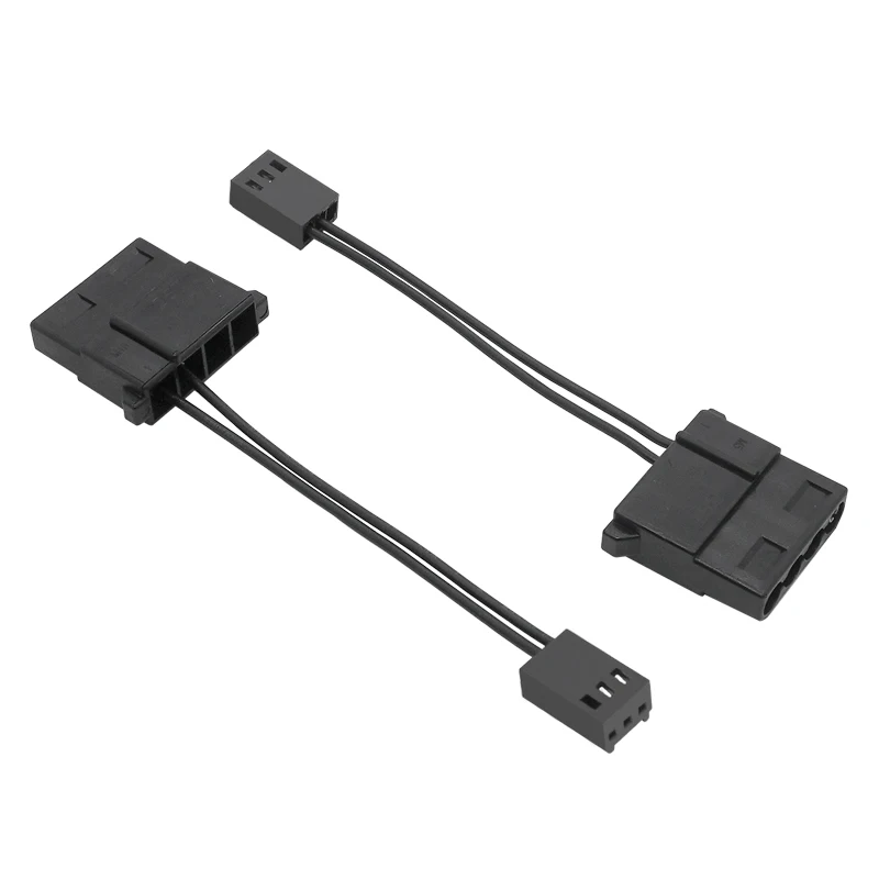 Cabeza hembra de 4 pines a 3 pines para evitar el problema del ventilador conectado al regulador de la interfaz grande 4P, 9cm - imagen 5