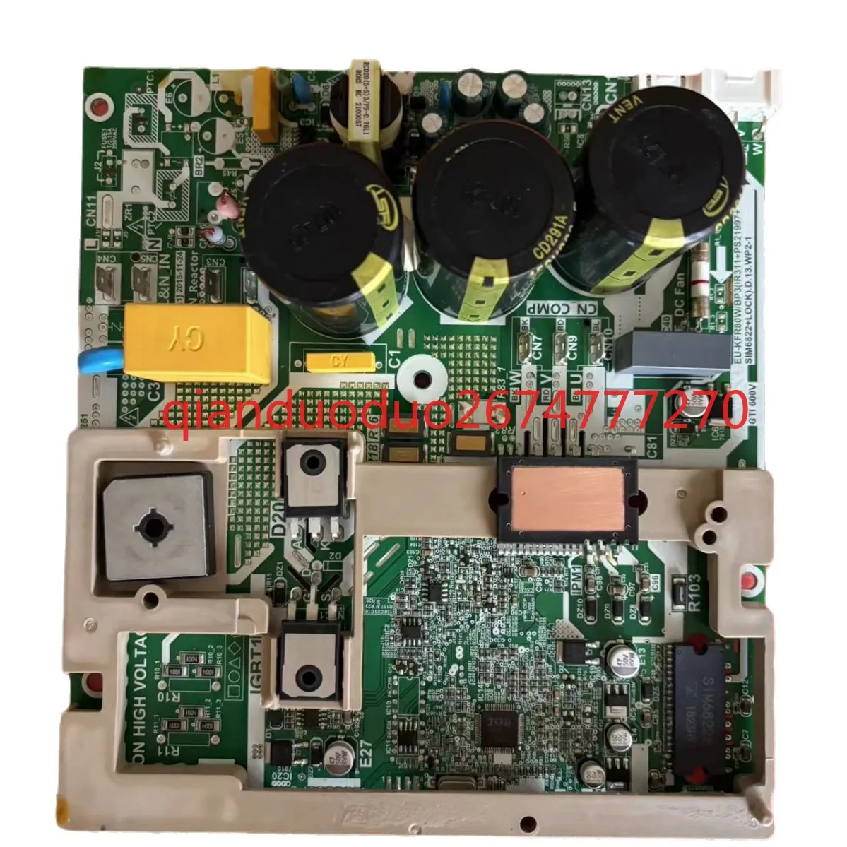 Adecuado para EE. UU. 17122000028181   Tablero principal del aire acondicionado AU-KFR80W/BP3N8-D30 - imagen 5