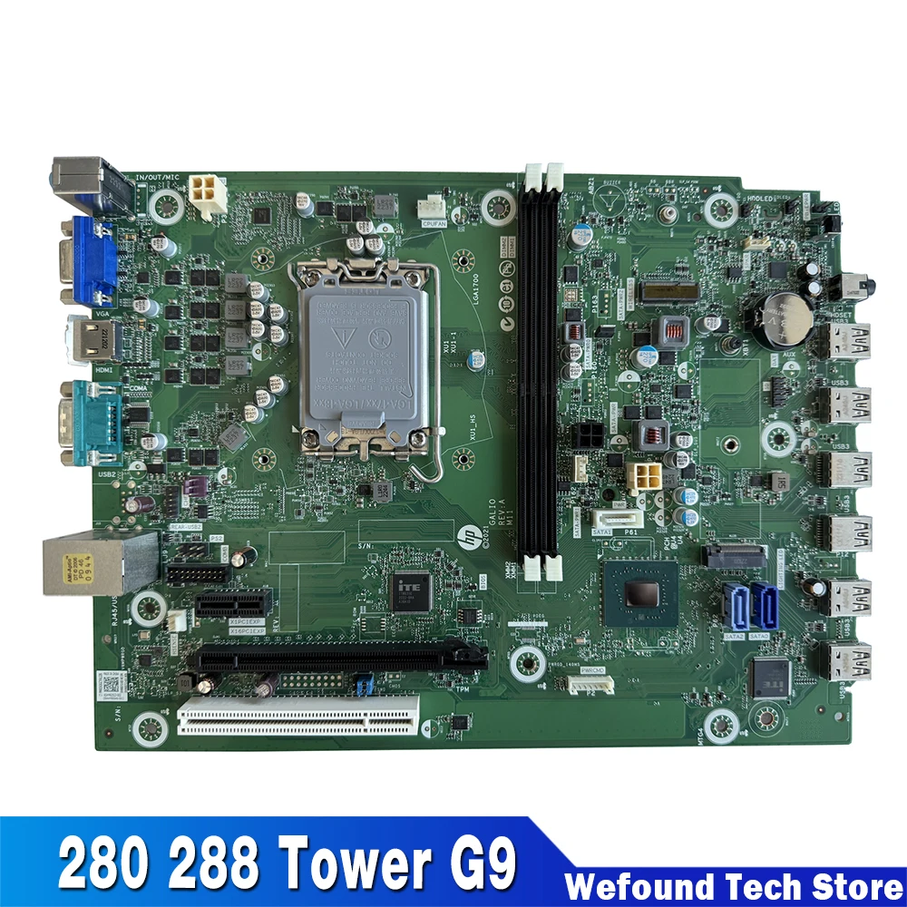 Para HP 280 288 Torre G9 G9E H670 placa base de escritorio N08753-601 N08753-001 M82922-002 N35909-601 N35909-001 N25864-003