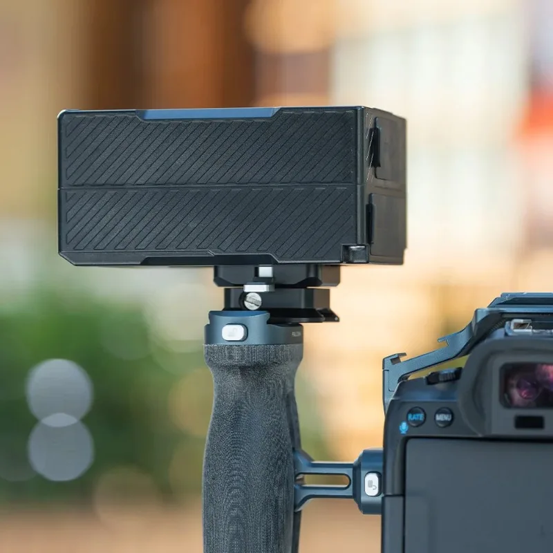 FALCAM F22, instalación rápida, tablero colgante giratorio con puerto en V, piezas de montaje de batería para disparo en vivo, accesorios universales para cámara - imagen 5