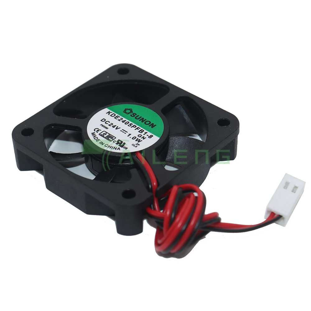 KDE2405PFB1-8 para Sunon 5cm 5010 50*50*10mm DC 24 v 1,0 W ventilador de refrigeración de 2 líneas - imagen 5