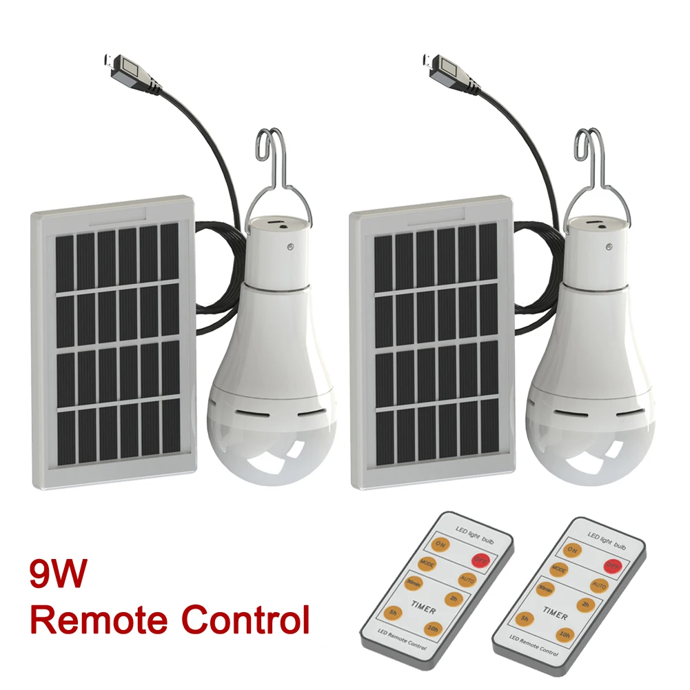 2pcs 9w remote