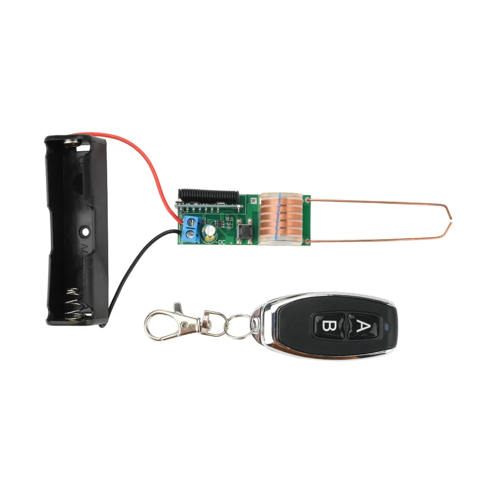 Módulo de encendido de Control remoto DC 3,4-4,2 V generador de alto voltaje inversor Boost Spark Arc módulo de bobina de encendido para encendedor - imagen 4