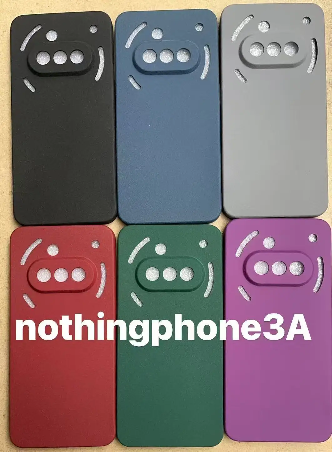 Para nada teléfono 3A Pro 3 A, funda suave mate de arenisca fina para nada teléfono 3a Pro, funda de silicona a prueba de golpes para teléfono - imagen 2