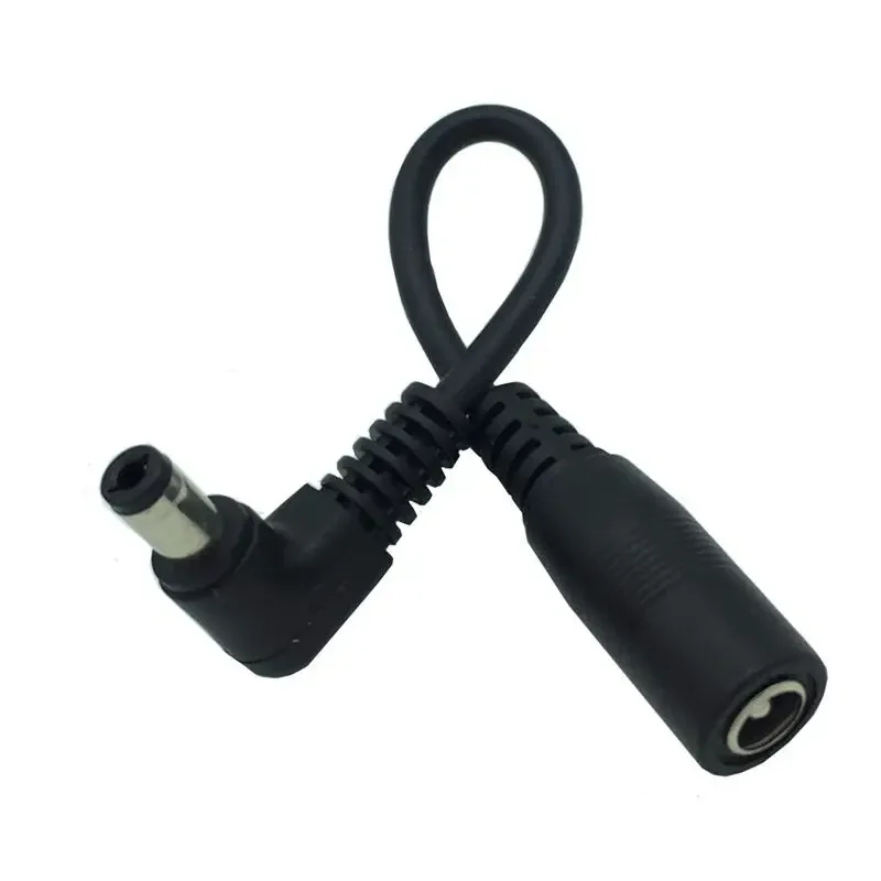 Línea de conversión de energía CC 5,5 * 2,1 mm hembra a 5,5 * 2,5 mm 3,5 * 1,35 mm 90 °   Línea de conversión macho en ángulo Línea CC 0,1 M - imagen 3