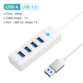 USB A de 100 cm Blanco