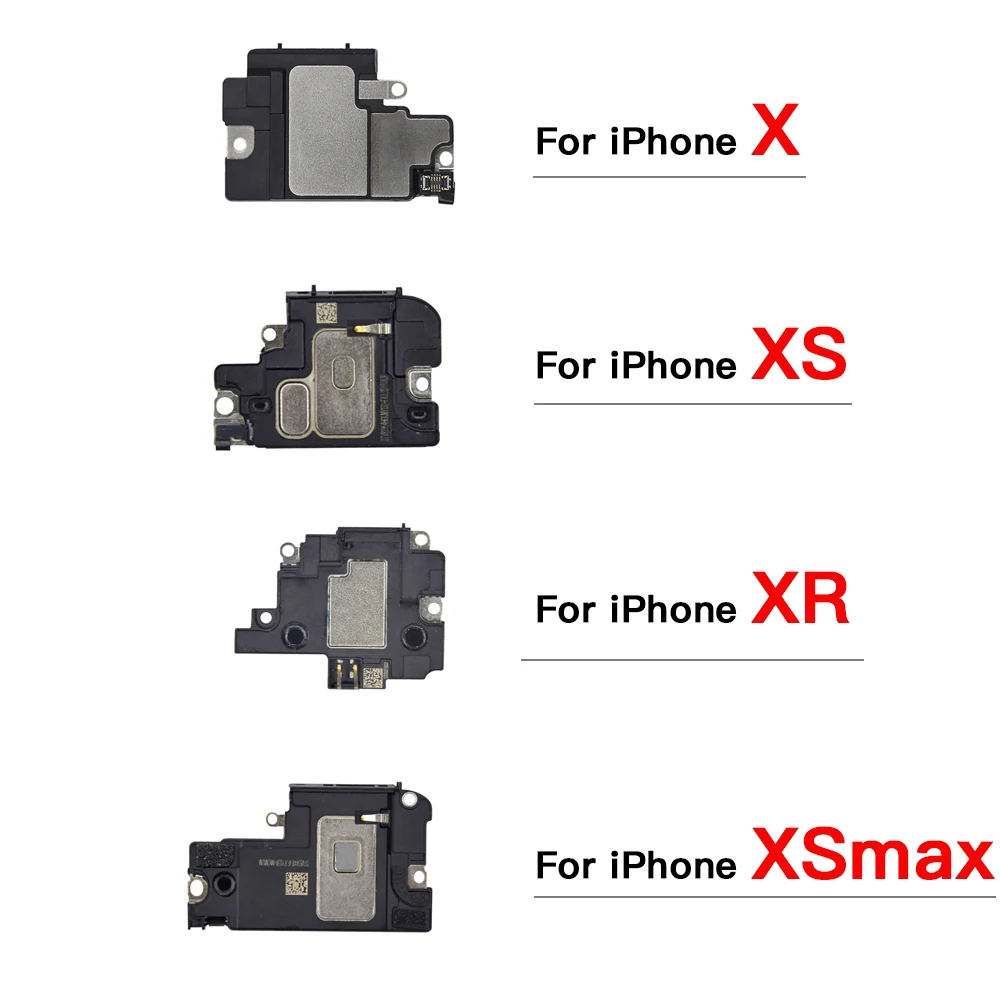 Reemplazo de altavoz inferior para iPhone X XR XS 11 12 13 Mini Pro Max Unidad de anillo de sonido - imagen 4
