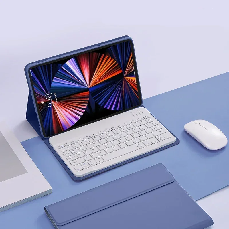 Funda para teclado de tableta Lenovo Xiaoxin Pad Pro 2025, Funda para teclado de 12,7 pulgadas TB-373FU TB375FC, Funda con soporte y teclado - imagen 4