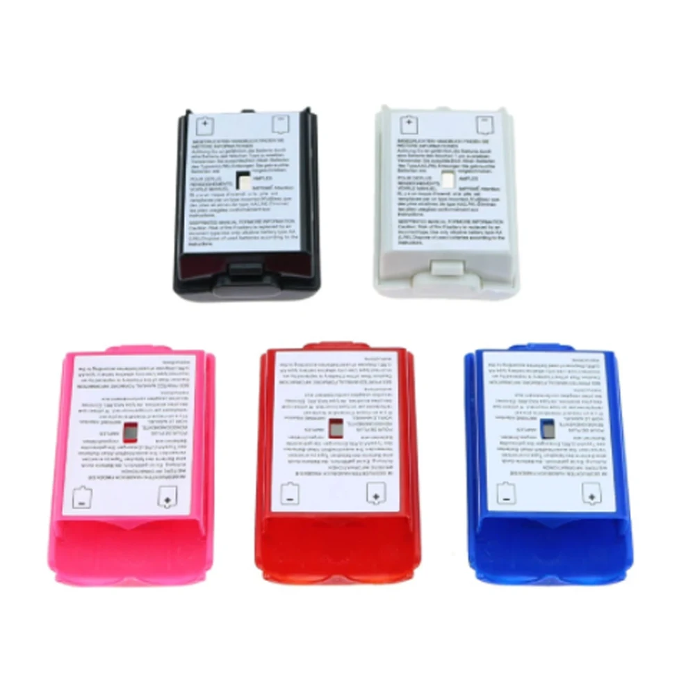 Caja de batería de repuesto, carcasa con compartimento, funda protectora para mando inalámbrico Xbox 360 - imagen 2