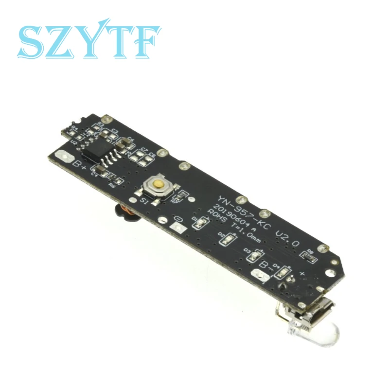 Placa de circuito de energía móvil con 3USB, módulo de impulso de 5V 2.1A/circuito de Banco de energía DIY/batería de litio 18650 - imagen 2