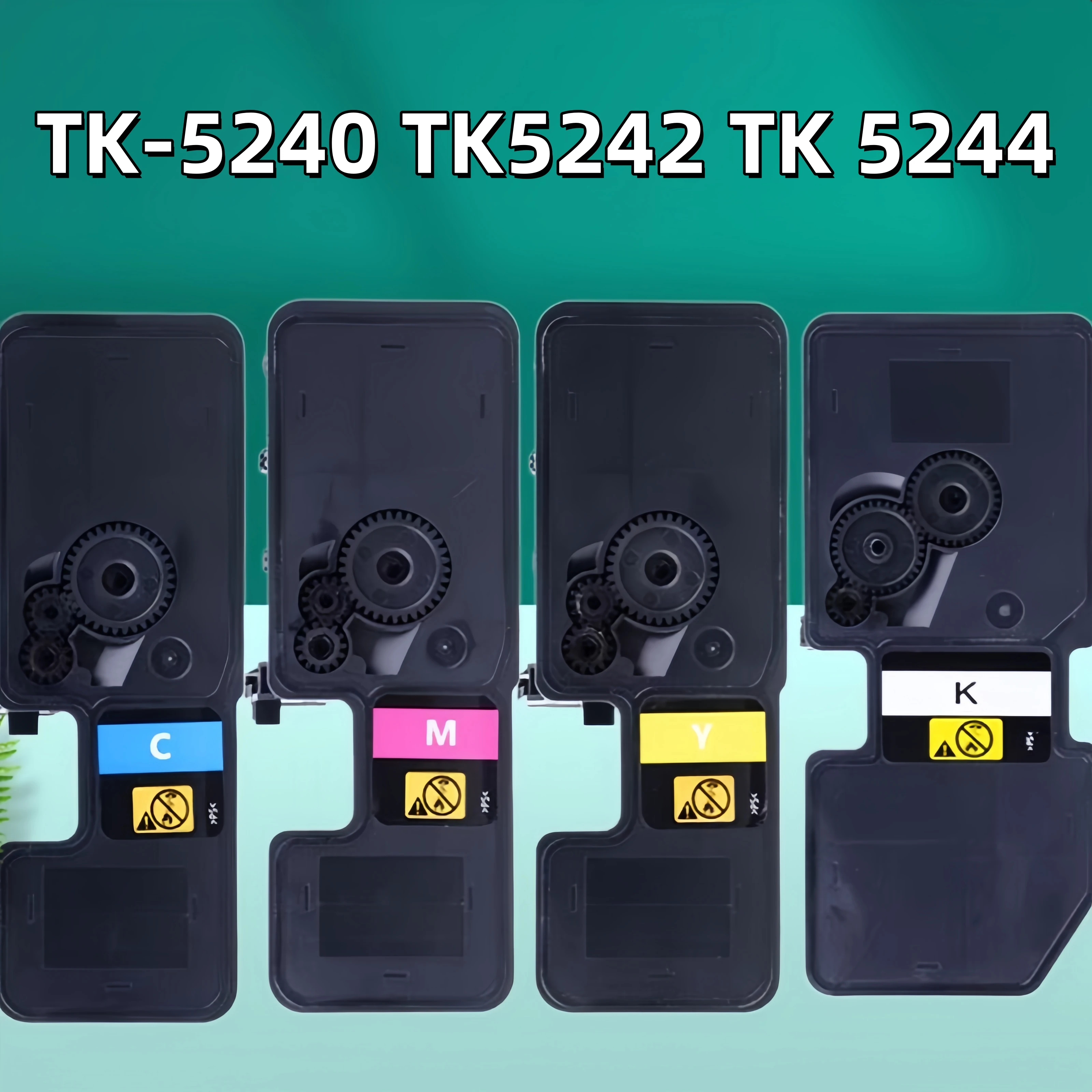 TK-5240 TK5242 TK 5244 cartucho de tóner para Kyocera ECOSYS M5526cdn M5526cdw P5026cdn P5026cdw MFP chip de tóner para impresora láser con - imagen 2