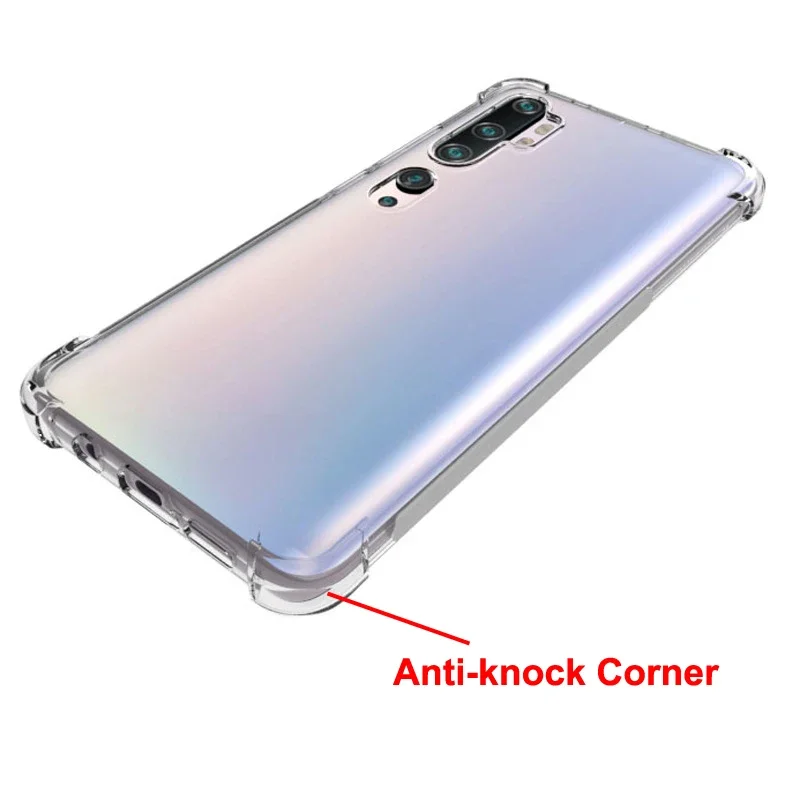 Funda transparente antigolpes para Xiaomi Mi 14, 13, 12, 12S, 11, 10T, Mix 2s Max, 3 Pro Lite, F3, Redmi Note 10, 9C, 9S - imagen 3