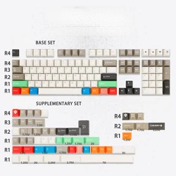 Juego de Teclas GMK Base Perfil Cherry PBT Teclado Mecánico