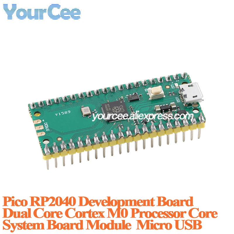 5 uds/1 unidad ProMicro Pico Mini/W RP2040 procesador Cortex M0 de doble núcleo 133MHz módulo de placa de desarrollo de sistema central 264KB SRAM 2MB - imagen 5