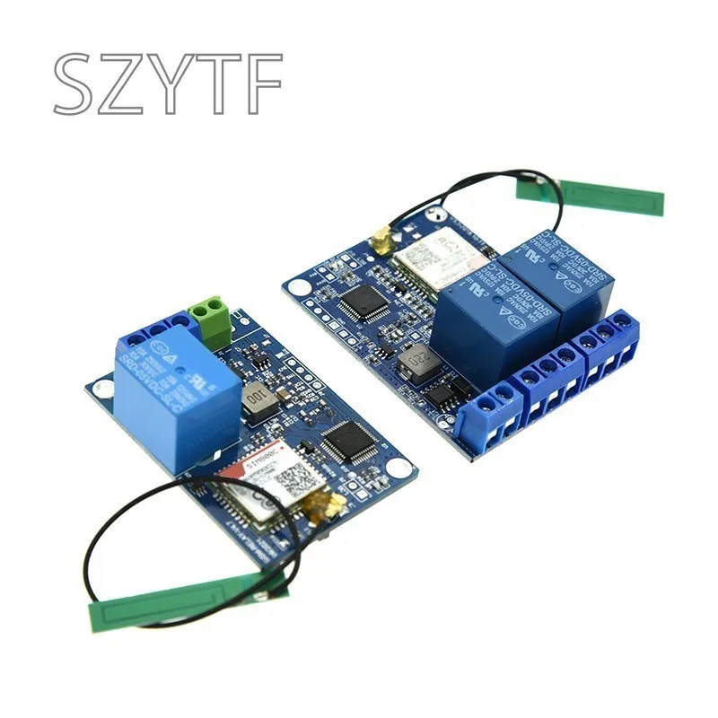 Módulo de interruptor inteligente de relé GSM de 1/2 canales, interruptor de Control remoto para el hogar inteligente, SMS, GSM, SIM800C, STM32F103CBT6 - imagen 4