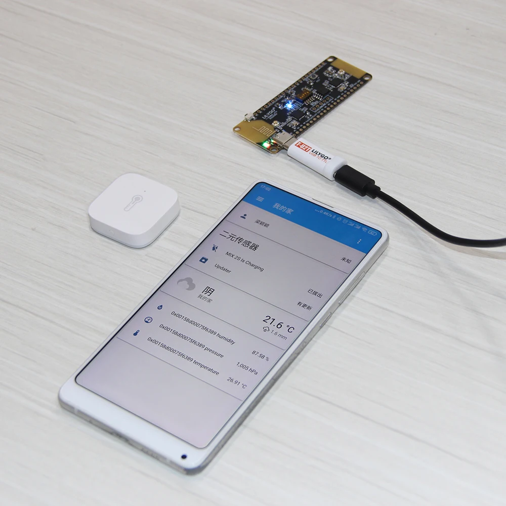 LILYGO®T-zigbee-Placa de desarrollo IOT de Ultra baja potencia, módulo de Control inteligente, WiFi, Bluetooth, ESP32-C3, TLSR8258, para Xiaomi - imagen 3