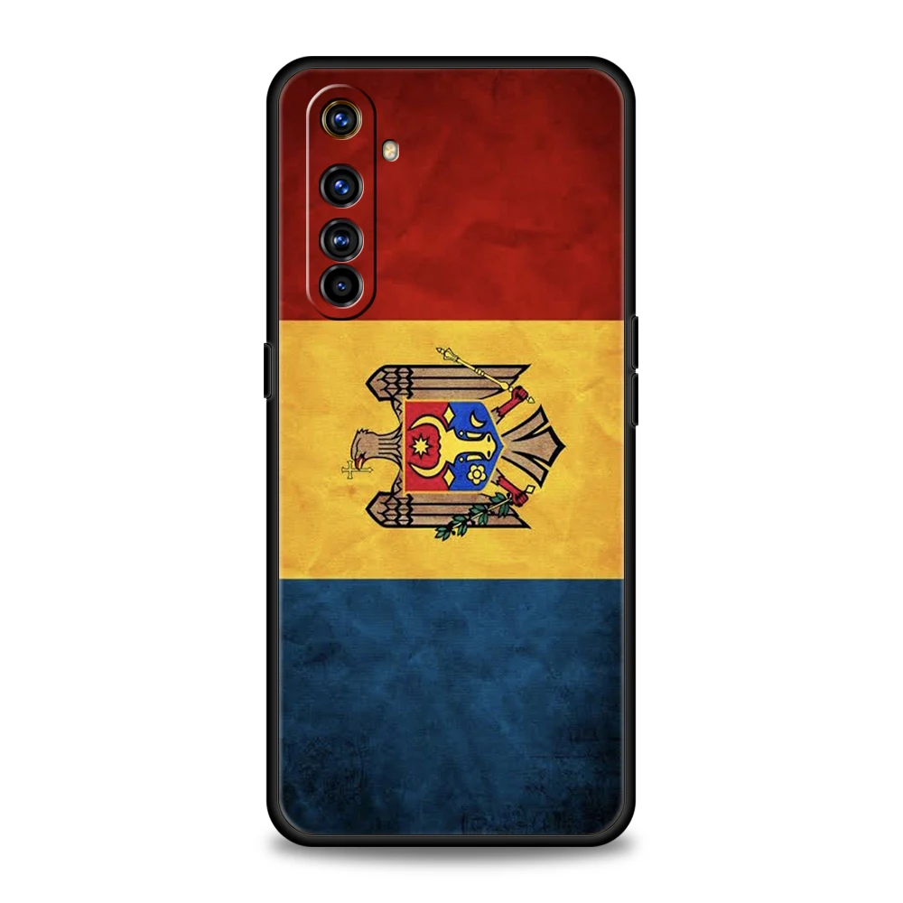 Funda de teléfono con bandera de Moldavia para Realme 13 12 11 10 9 8 5G 7 C25 C35 GT5 GT3 GT2 Pro Plus para Realme GT Neo 2 3 3T 5 - imagen 3