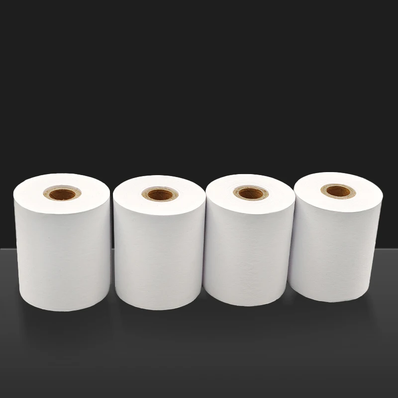 Papel de impresión regular en blanco blanco 57x30mm 35mm 57 × 40mm 57 × 50mm recibo de fotos para impresión de cinta de ERC-09 - imagen 2