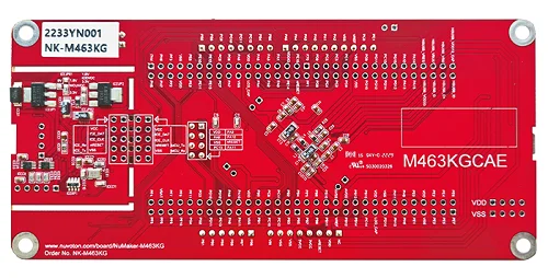 【placa de desarrollo nuvoton NuMaker】placa de desarrollo NuMaker-M463KG - imagen 2