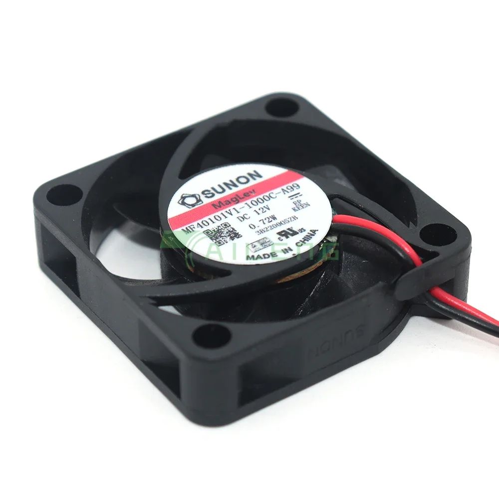 Ventilador de 40mm Sunon 12V impresora 3D pequeño rodamiento de suspensión magnética de refrigeración 4010 ventilador extrusora de refrigeración Hotend BLV mgn Cube Ender