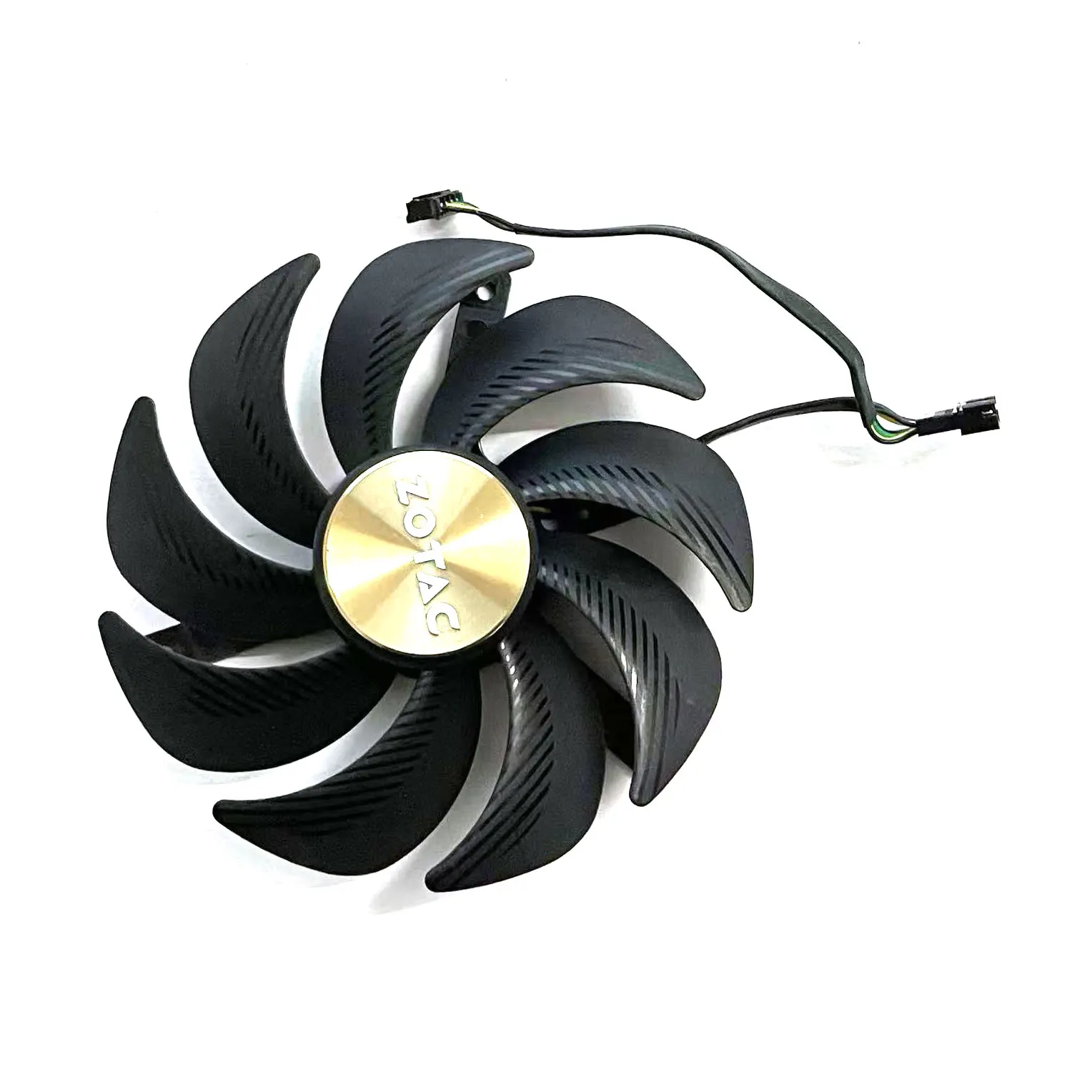 Ventilador GPU Original 105MM 4PIN GAH3B2H RTX4090 adecuado para refrigeración de tarjetas gráficas Zotac RTX4090 AMP EXTREME AIRO - imagen 5