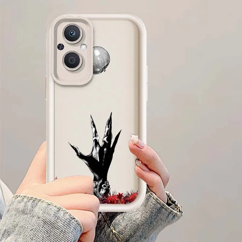 Funda para Teléfono con Diseño de Anime Death Note para OPPO Reno10 Reno8 Reno7 Reno6 Reno5 T Z Lite Pro Plus 5G - imagen 2