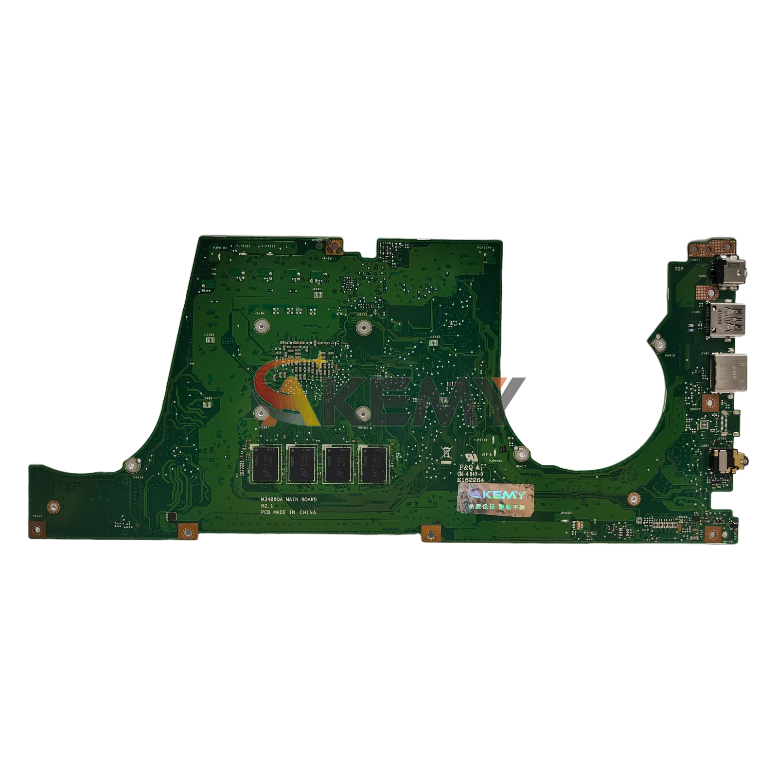 Placa base para ordenador portátil M3400QA para ASUS VivoBook M3401Q D3400Q M3500Q M3400Q M7400Q M3400QC M7600Q M3400QE con CPU R5 R7 R9 - imagen 2