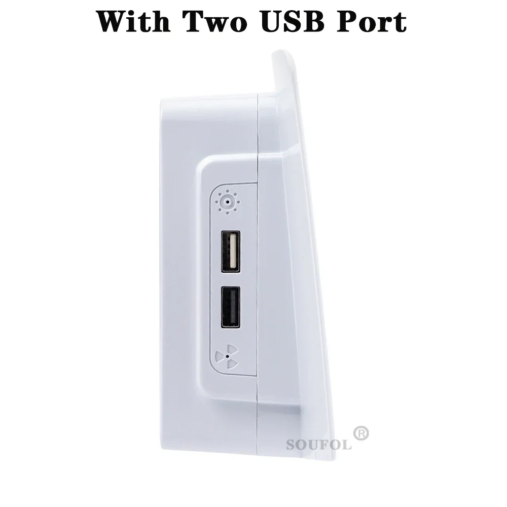 Ventilador de refrigeración lateral para PS5 SLIM con luz LED, 2 puertos USB, consola de juegos, accesorios de refrigeración, envío directo - imagen 3