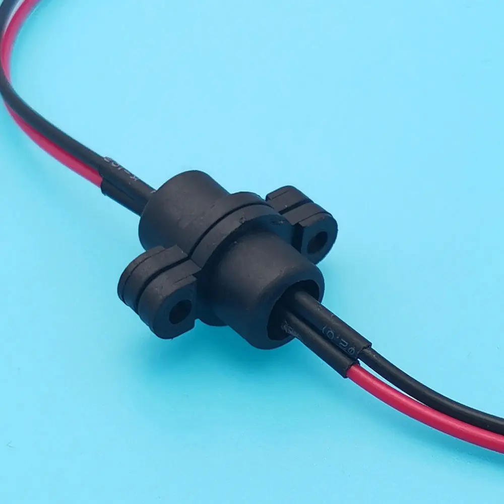 Conector magnético macho y hembra, toma de corriente Circular de CC, orificio de tornillo, Pogopin, conector magnético de 8mm - imagen 5