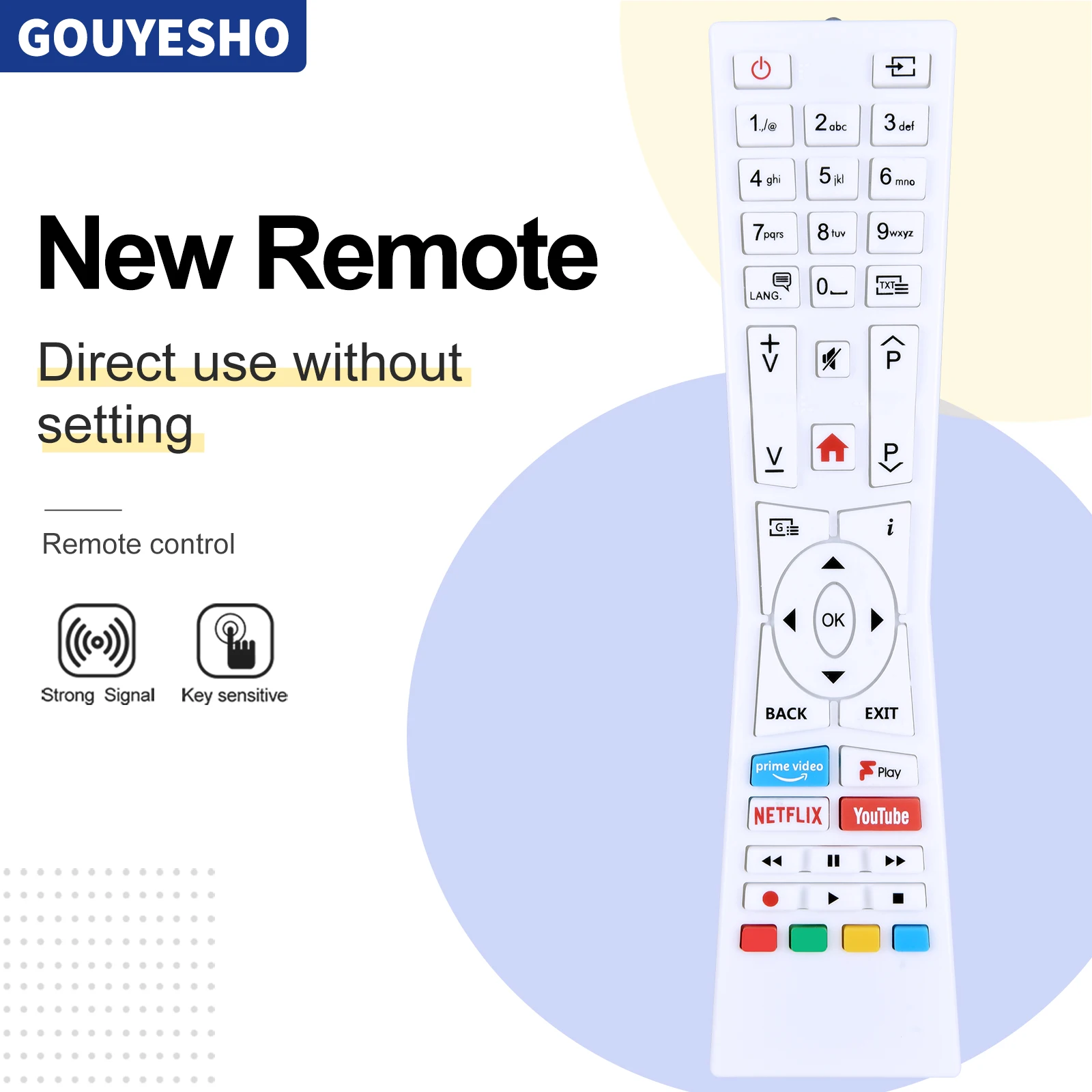 RM-C3339 30102236   RC43101P ​ Control remoto para JVC LT-32C795 LT-49C898 LT-55C870