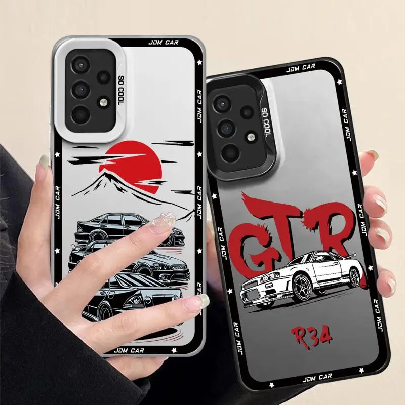 JDM Dream Car Sport funda de teléfono para Galaxy A12 A13 A14 A23 A32 4G 5G A22 5G A24 4G A33 5G A34 5G A35 5G mate