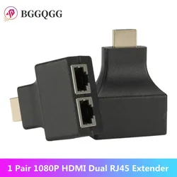 Extensor HDMI Cable LAN CAT6 - 1080P 30m HDTV