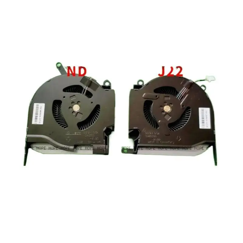 N18097-001 N18098-001 ND8CC00-21J23 ND8CC00-21J22 DC12V 0.5A nuevo ventilador de refrigeración Cpu Gpu para HP OMEN Gaming 16-K 16-N Enfriador Radiato - imagen 3