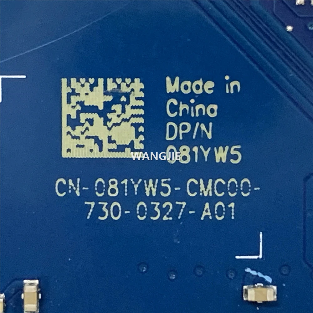 BAL21 LA-D802P para Dell Inspiron 15 5567 placa base de computadora portátil CN-081YW5 081YW5 I7-7500U CPU DDR4 100% en funcionamiento - imagen 5